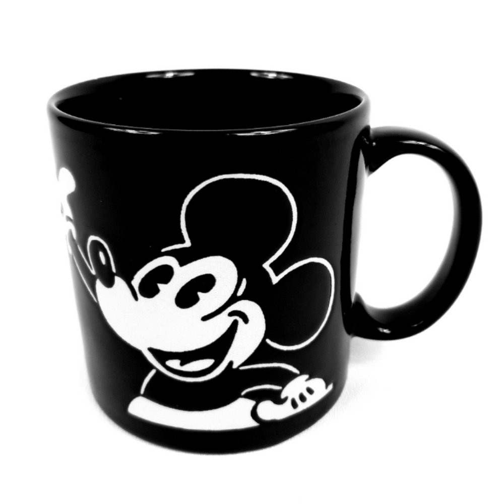 Classic Mickey Mouse Black & White Coffee Mug